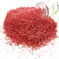 Se Si&Moos Red Sanding Sugar Red Edible Sparkling Sprinkles Sanding Sugar Crystals For Cookie Decorating Edible Glitter Rimmer F