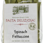 Pasta Deliziosa! Handcrafted Pasta, Spinach Fettuccine, 12 Ounce