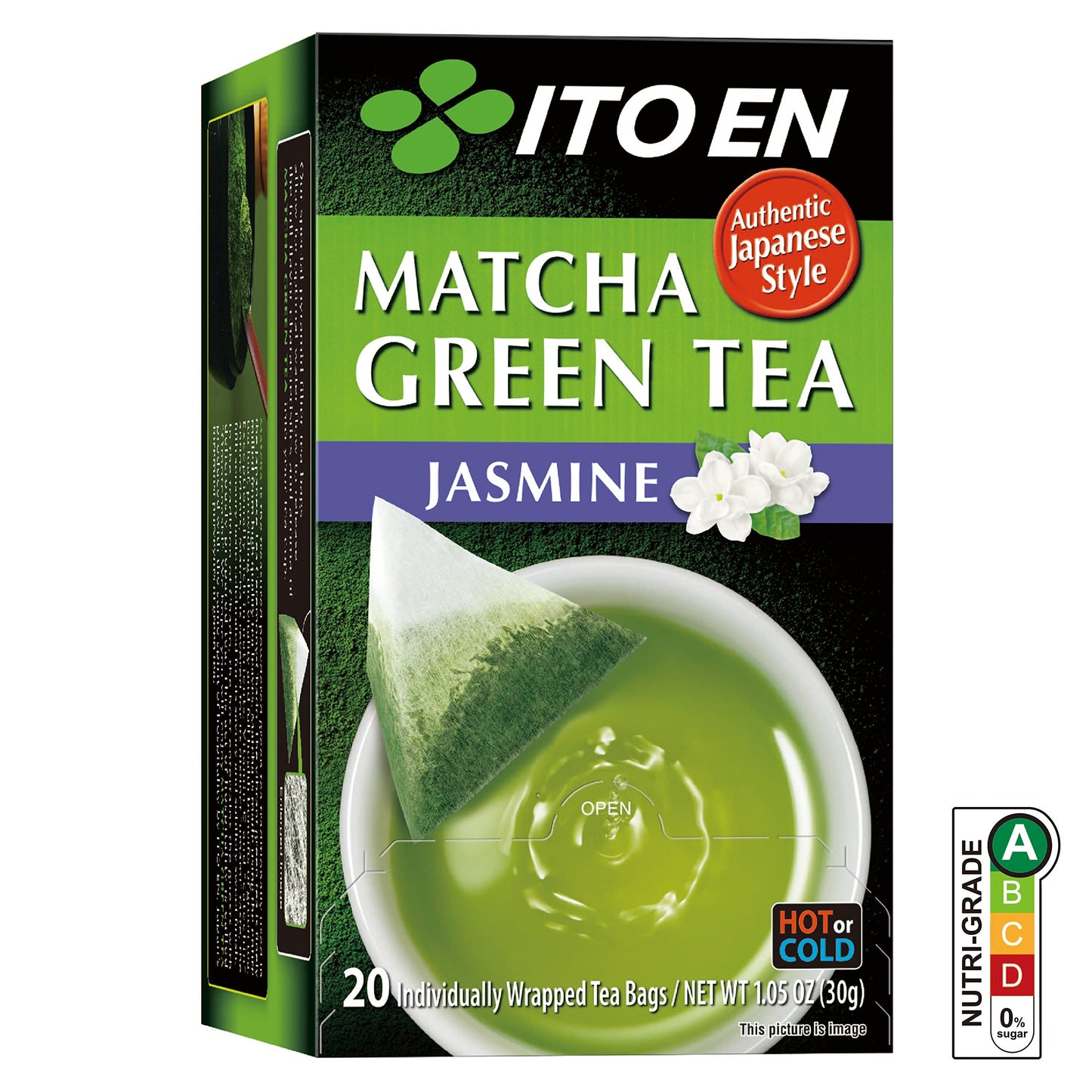 Ito En Matcha Tea Green Jasmine, 20 Count