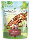 Food to Live - Mixed Raw Nuts, 8 Ounces Cashews, Brazil Nuts, Walnuts, Almonds, Unsalted, Raw, Kosher, Vegan, Bulk