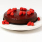 Andy Anand Exquisite 9'' Chocolate Raspberry Cake 9'' With Real Chocolate Truffles, Made Traditionally For Luxurious Creaminess,