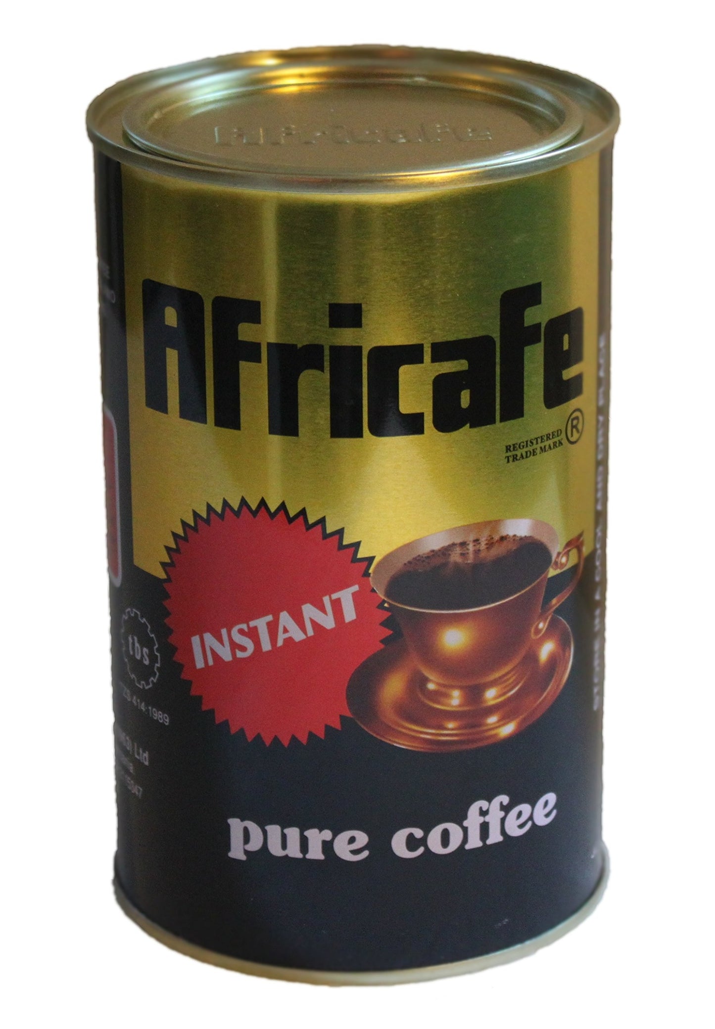 Africafe Instant Coffee Large Tin - 250 Grams