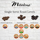 Mitalena Gourmet Coffee French Roast Organic Coffee Pods, Dark Roast, Low Acid, 72 Cups