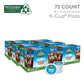Green Mountain Coffee Roasters Iced Hazelnut Cream, Single Serve Keurig K-Cup Pods, Flavored Iced Coffee, 72 Count