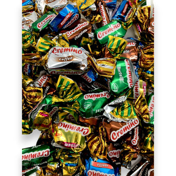 Assorted Toffee Chews-1.5 Lbs Chewy Toffee Candy-Individually Wrapped Assortment Of Delicious And Flavorful Vanilla, Chocolate, Coffee, Rum, And Mint Flavors(24 Oz)