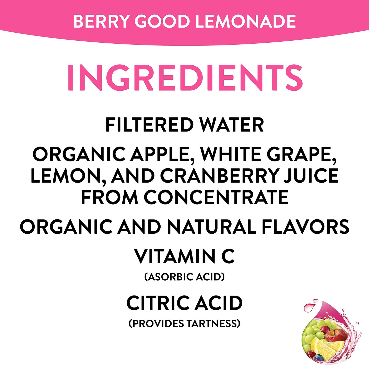 Honest Kids Organic Fruit Juice Drink, Berry Berry Good, 6.75 Fl Oz (32 Pack)