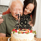 1 Pack Happy 80Th Birthday Cake Topper Glitter Heart Star 80 Fabulous Cake Pick Birthday Sign Cake Decorations For 80Th Birthday