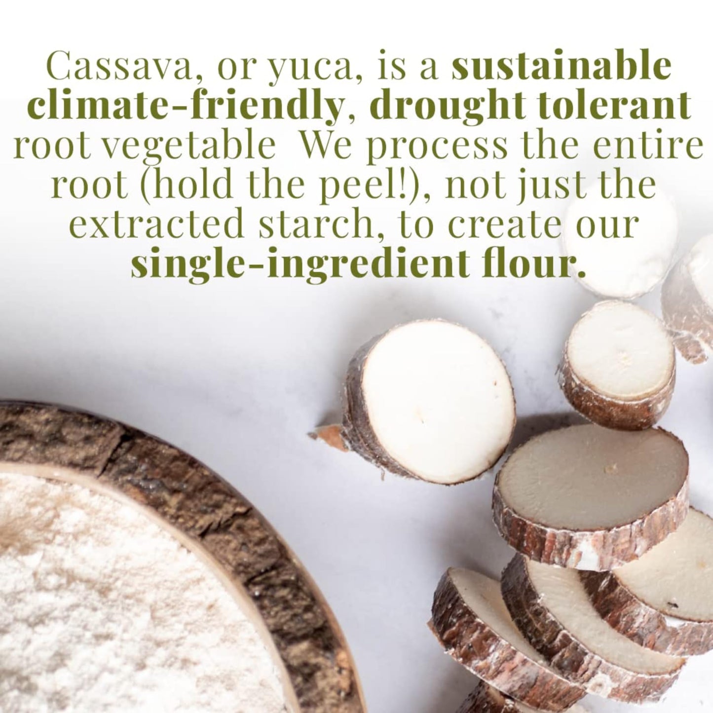 OttoS Naturals Organic Multi-Purpose Cassava Flour, Gluten-Free, Grain, Nut And Gum-Free, 1-To-1 Wheat Alternative, Paleo, Aip,