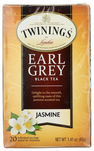 Twinings Tea Earl Grey Jasmine, 20 Ct