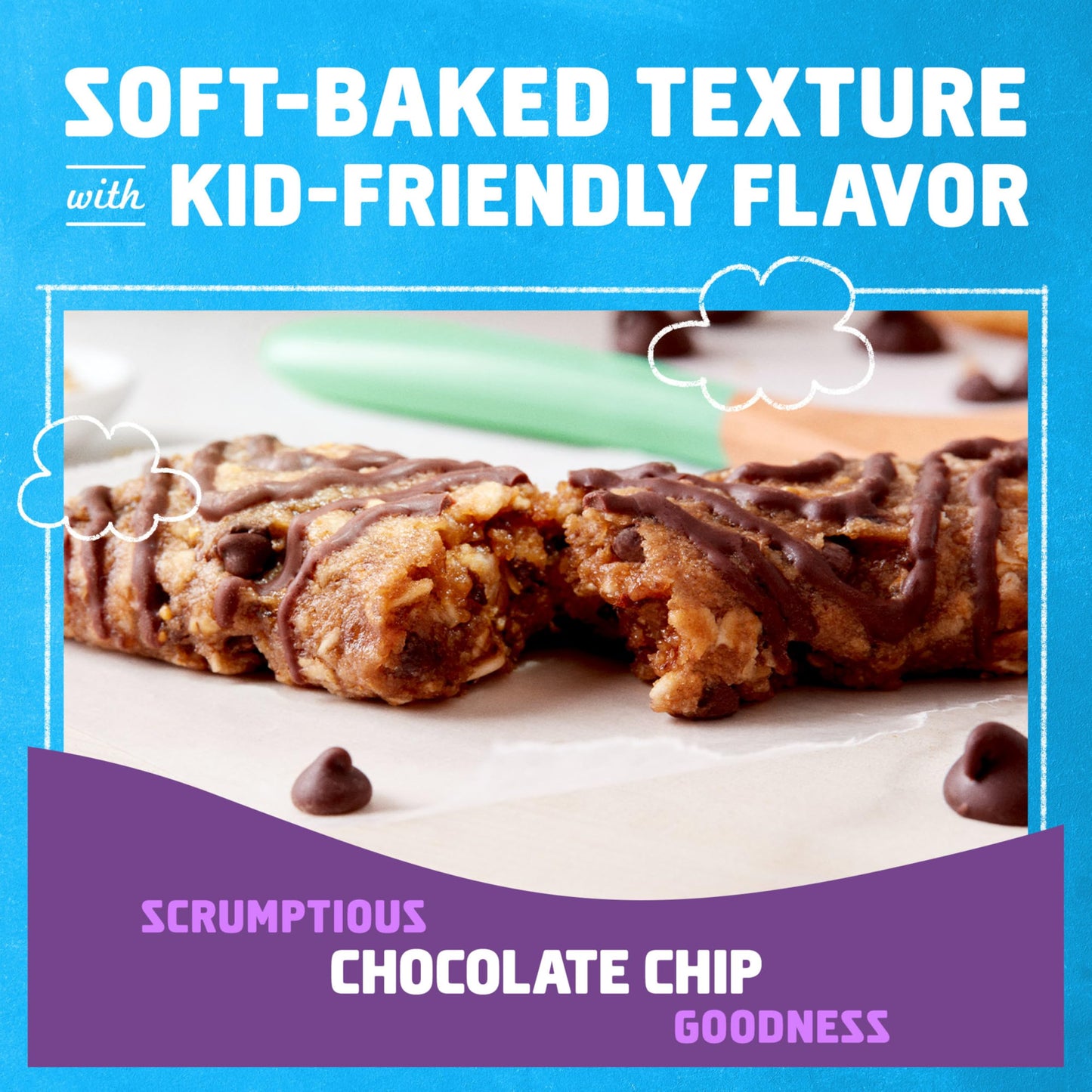Zbar - Chocolate Chip - Soft Baked Snack Bars - Non-Gmo - 11G Whole Grains - Usda Organic Granola Bars (24 Pack)