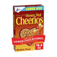 Honey Nut Cheerios Cereal, Limited Edition Happy Heart Shapes, Heart Healthy Cereal With Whole Grain Oats, Large Size, 15.4 Oz