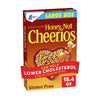 Honey Nut Cheerios Cereal  Limited Edition Happy Heart Shapes  Heart Healthy Cereal With Whole Grain Oats  Large Size  15.4 oz