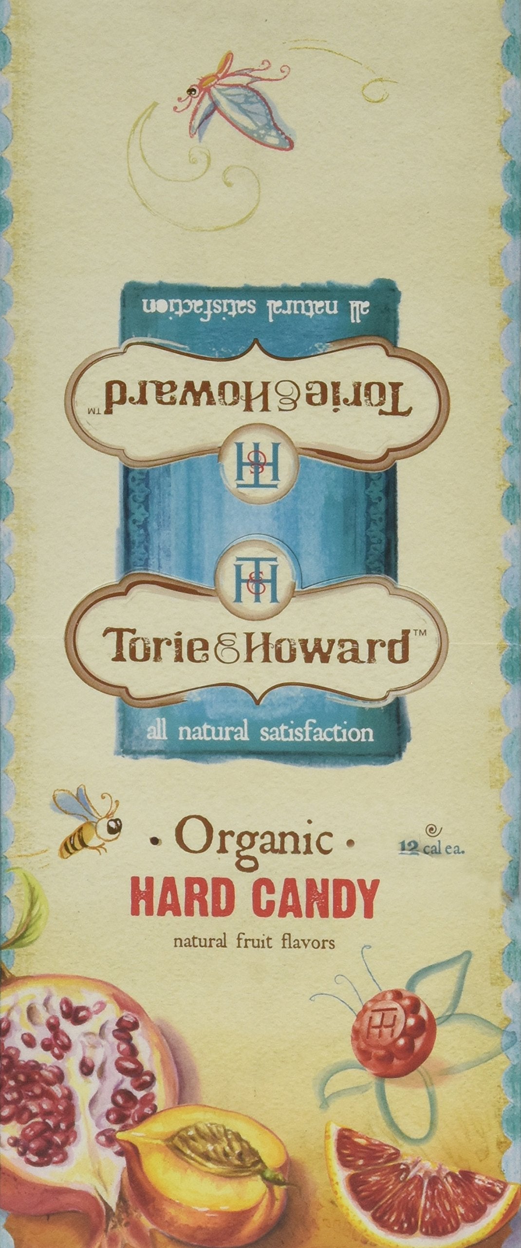 Organic Hard Candy Pomegranate And Nectarine 2 Ounces (Case Of 8)