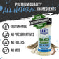 Lane'S Ranch Seasoning Powder - Premium All Natural Ranch Powder For Dips, Wings, Fries, Dressing & Pizza | Ultra Low Sodium Ric