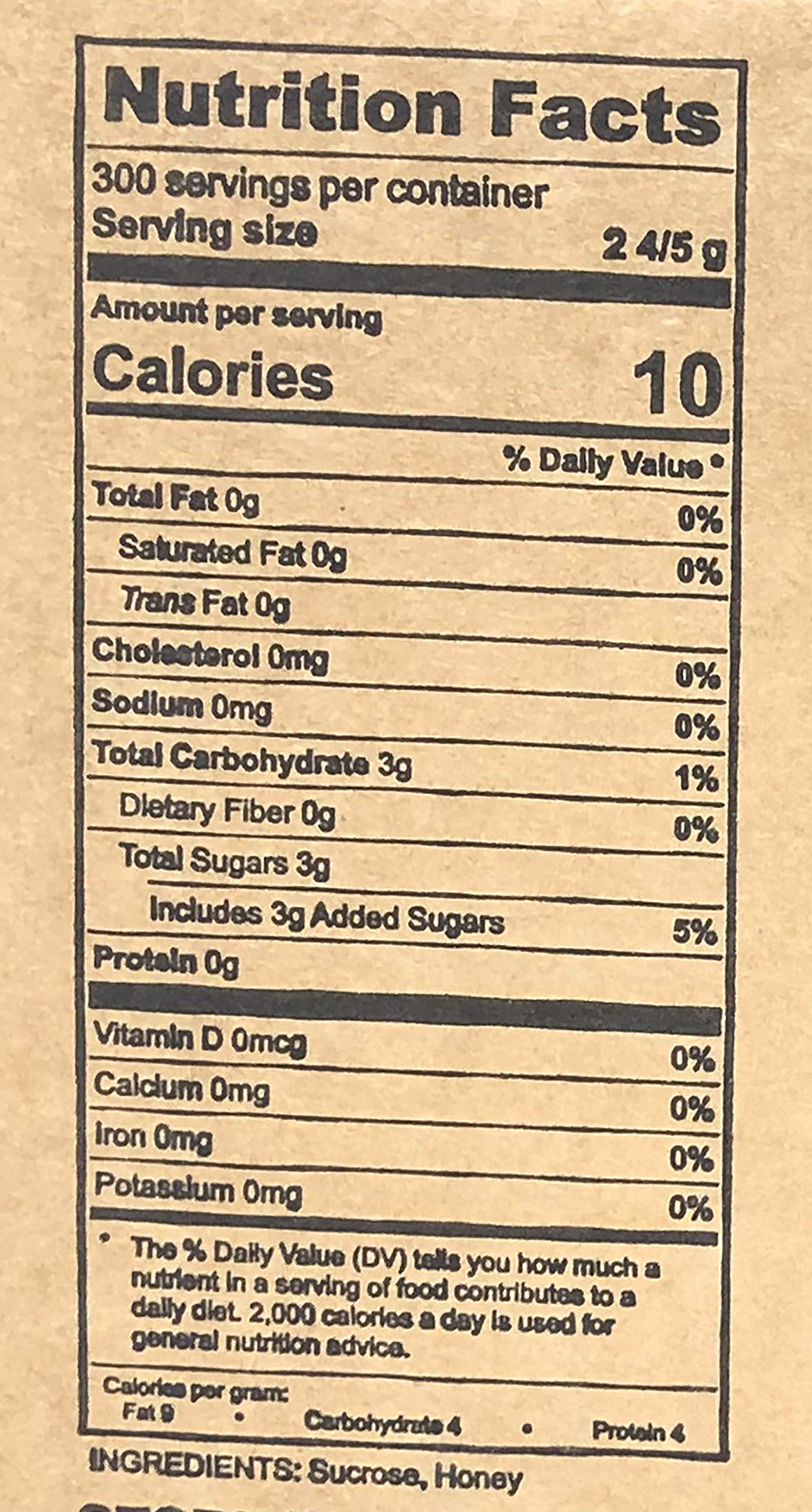 Corim Bee My Honey Pure Granulated Honey Packets, 300 Individual Packets, 29.4 Ounce - Natural Sweetener for Coffee & Tea