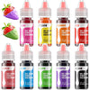 Upgraded Oil Based Food Coloring for Chololate,9 Colors Edible Food Dye for Sugar Candy Melts, Cherrysea Oil Frosting Icing Dye 