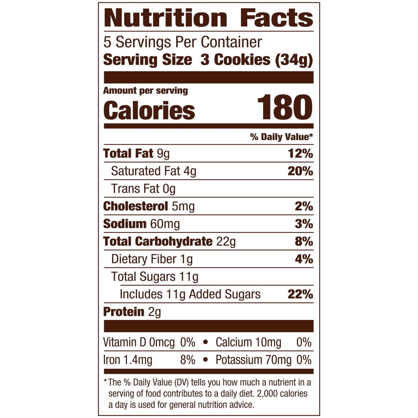 Pepperidge Farm Milano Dark Chocolate Cookies, 6 OZ Bag, 15 Cookies, Brown