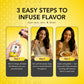 Dolce Flav Banana Extract – Oil-Soluble, Sugar-Free Flavoring for Baking & Smoothies – 2 Ounce Pack of 2