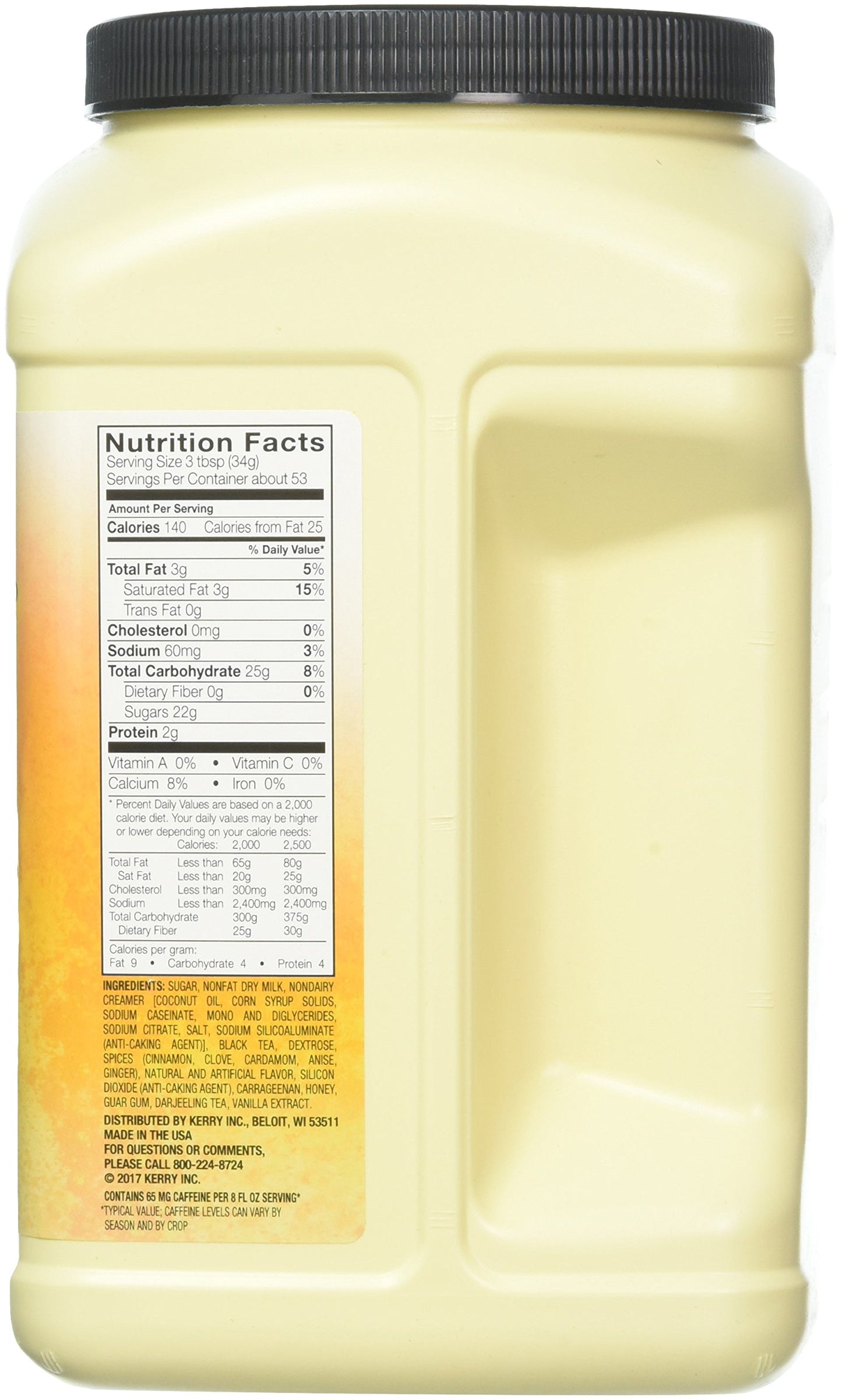 Big Train Chai Latte, Spiced Chai, 64 Ounce Jug, Model 475961C2, Pack of 1