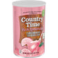 Country Time Pink Lemonade Naturally Flavored Powdered Drink Mix 63 oz Canisters (Pack of 2)