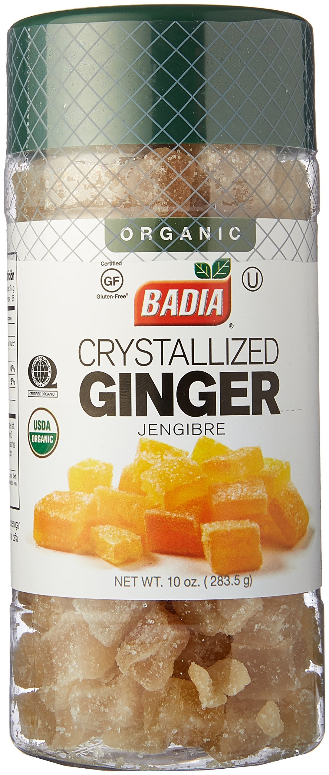 Badia Crystallized Ginger 10 Oz Pack Of 3