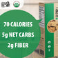 Julian Bakery Paleo Thin Crackers | Salt & Pepper | Usda Organic | Gluten-Free | Grain-Free | Gmo Free | Low Carb | 1 Pack