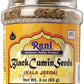 Rani Black Cumin Seeds (Kala Jeera/Bunium bulbocastanum) 3oz (85g) Natural ~ Gluten Friendly | NON-GMO | Vegan | Indian Origin