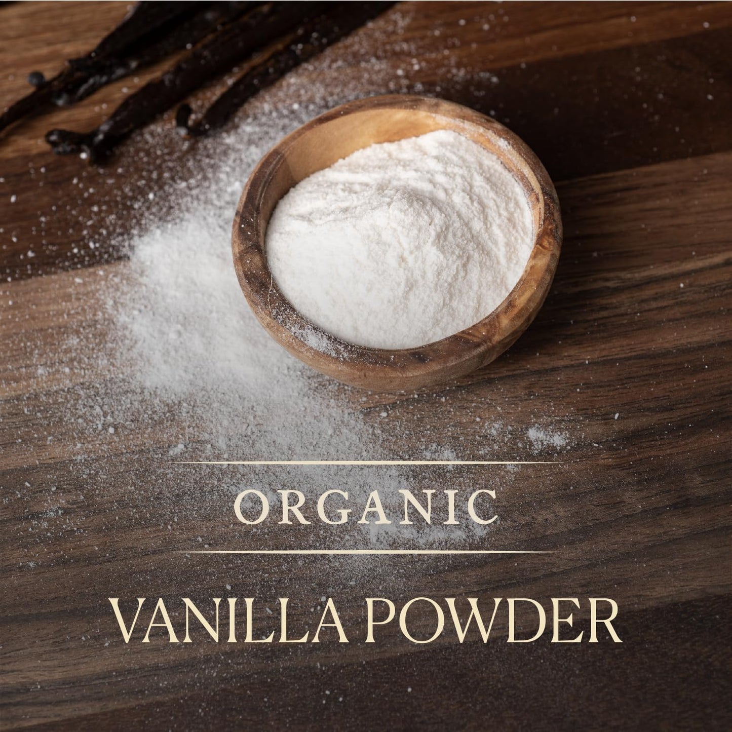 COOKS Organic Madagascar Vanilla Powder, Gourmet Vanilla for Cooking & Baking, 5 lb (80 Ounce)