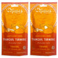 Chimes Tranquil Turmeric Adaptogen Ginger Chews Candy - (2 Pack With Ashwagandha, Reishi and Turmeric with Curcumin) Vegan, Glut