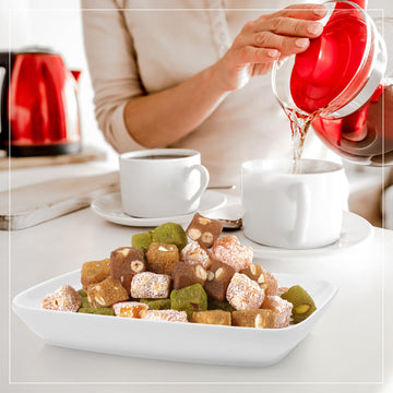 Eastanbul Turkish Delight, 32Oz, Turkish Delights Candy, Turkish Delight With Nuts, Lokum, Turkish Delights With Nuts In Souveni