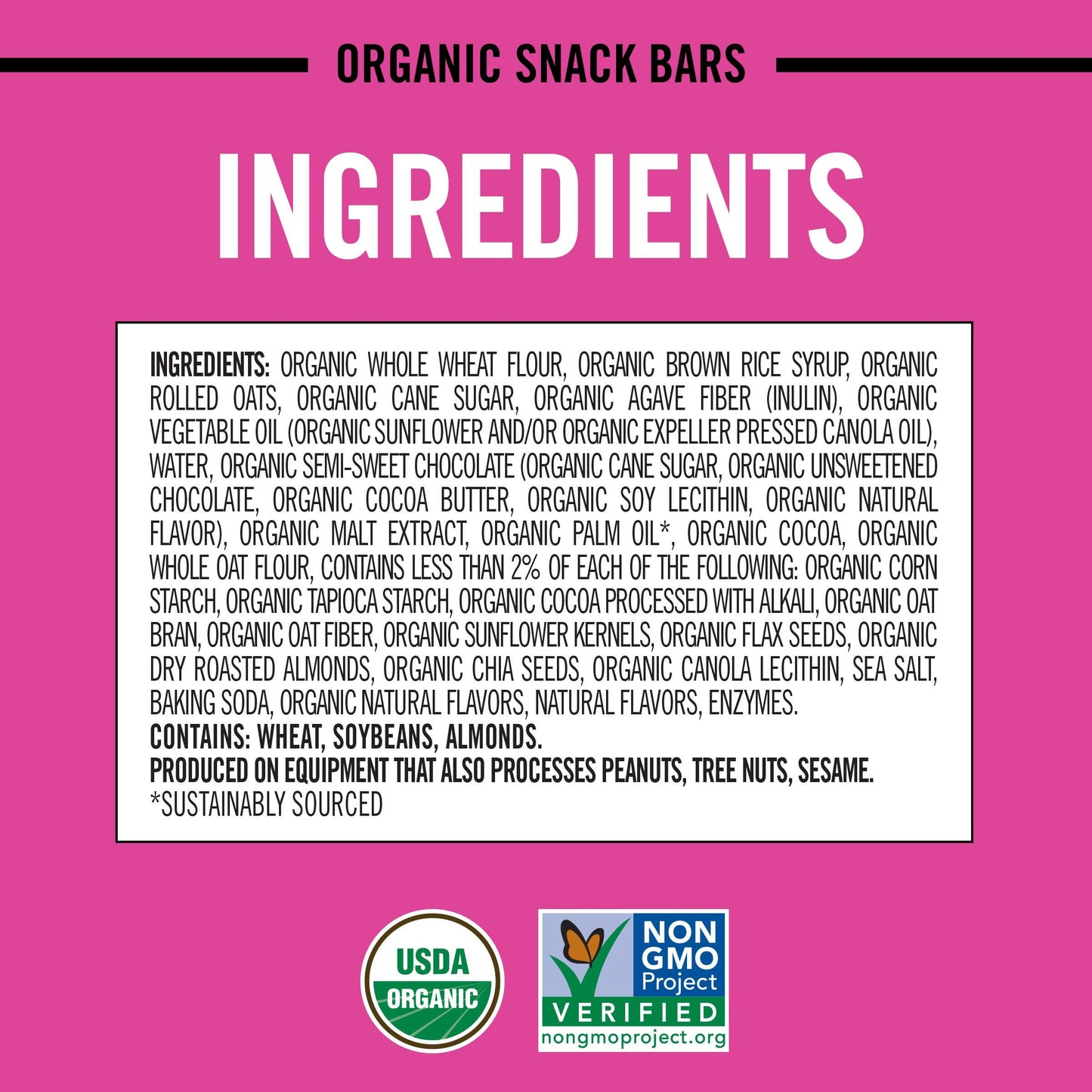 Daves Killer Bread Cocoa Brownie Blitz Organic Snack Bars  12 Individually Wrapped Snack Bars (Pack of 1)