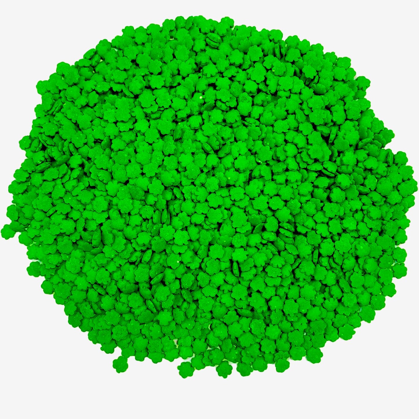 Sentovac St Patricks Confetti Sprinkles Edible Green Sprinkle For Cake Decorating Sugar Candy Cookie Cupcake Topper Baking Decor