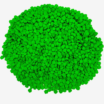 Sentovac St Patricks Confetti Sprinkles Edible Green Sprinkle For Cake Decorating Sugar Candy Cookie Cupcake Topper Baking Decor