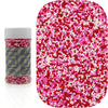 Dynastang 2mm Red & Pink & White Pearls Sprinkles Edible Pearls Cake Decorating Stars Cake Decorations Cupcake Toppers Cookie De