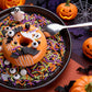 Halloween Sprinkles Mix with Edible Candy Eyes - Black Orange Purple Green Jimmies for Cake Decorating  Cookies  Cupcakes  Baking  and Halloween Party Supplies  Scary Theme Sprinkles