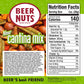 malt-inspired NUTS Cantina Mix Snack Jar, Twang Seasoned Peanuts & Chili Lime Insane Grain, 12oz Resealable Jar