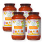 Hidden Foods Slow Cooked Marinara Sauce with Natural Vegetables, Low Carb and Low Sodium, No Sugar Added, Thick and Delicious Fl