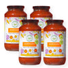Hidden Foods Slow Cooked Marinara Sauce with Natural Vegetables, Low Carb and Low Sodium, No Sugar Added, Thick and Delicious Fl