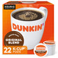 Dunkin Donuts Original Blend Medium Roast Coffee, 22 K-Cup Pods, 22 Count