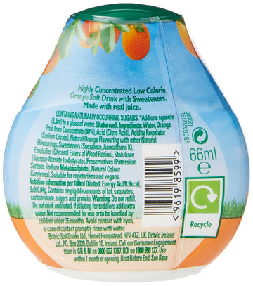 Robinsons Mini - No Added Sugar - Low Calorie - Orange, 6 Count