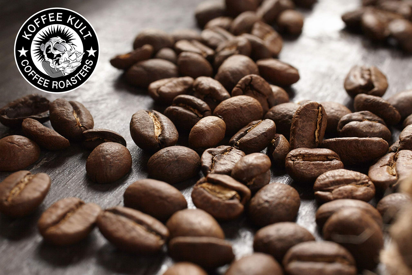 Koffee Kult Thunder Bolt Dark Roast Coffee Beans, Whole Bean, 5 Pound Bulk, 100% Arabica Blend