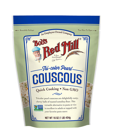 Bob'S Red Mill Pearl Couscous, Traditional - 1 Pound (Pack Of 4) - Israeli Couscous, Non-Gmo