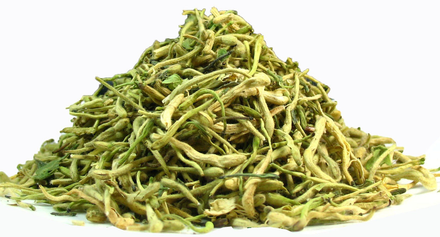Greenhilltea Traditional Health Herbs, Honey Suckle Dried Herbal Tea Honeysuckle 16 Oz