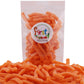 Firstchoicecandy Sweet & Sour Gummy Worms, Multi Flavors And Solid Colors (5 Pound, Sour Orange)