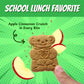MJM Apple Cinnamon Super Bear Grahams - Case of 50 Packs | Delicious Snack for All Ages | Wholesome and Crunchy | Perfect for Pa