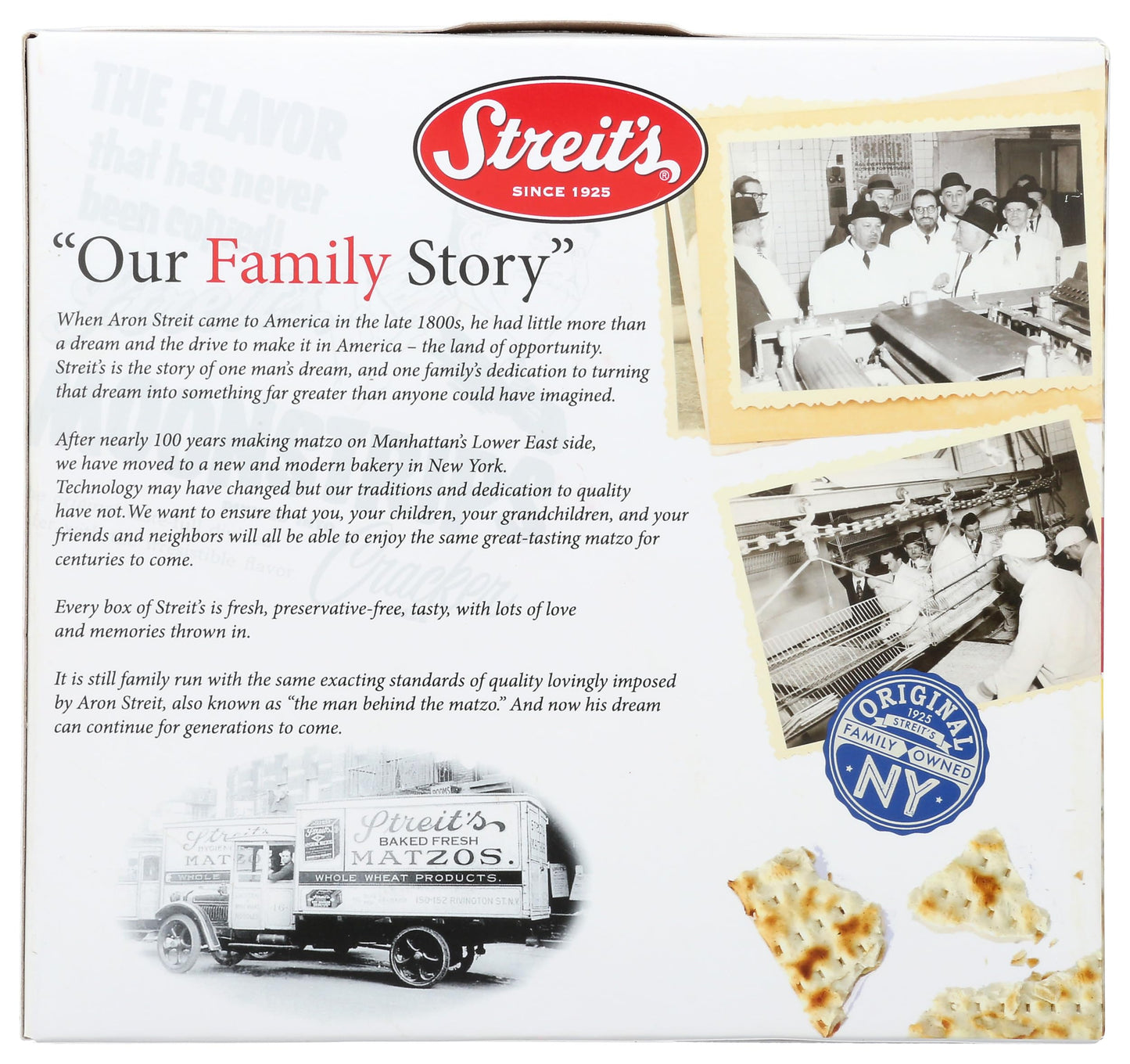 Streits, Matzos Lightly Salted, 11 Ounce