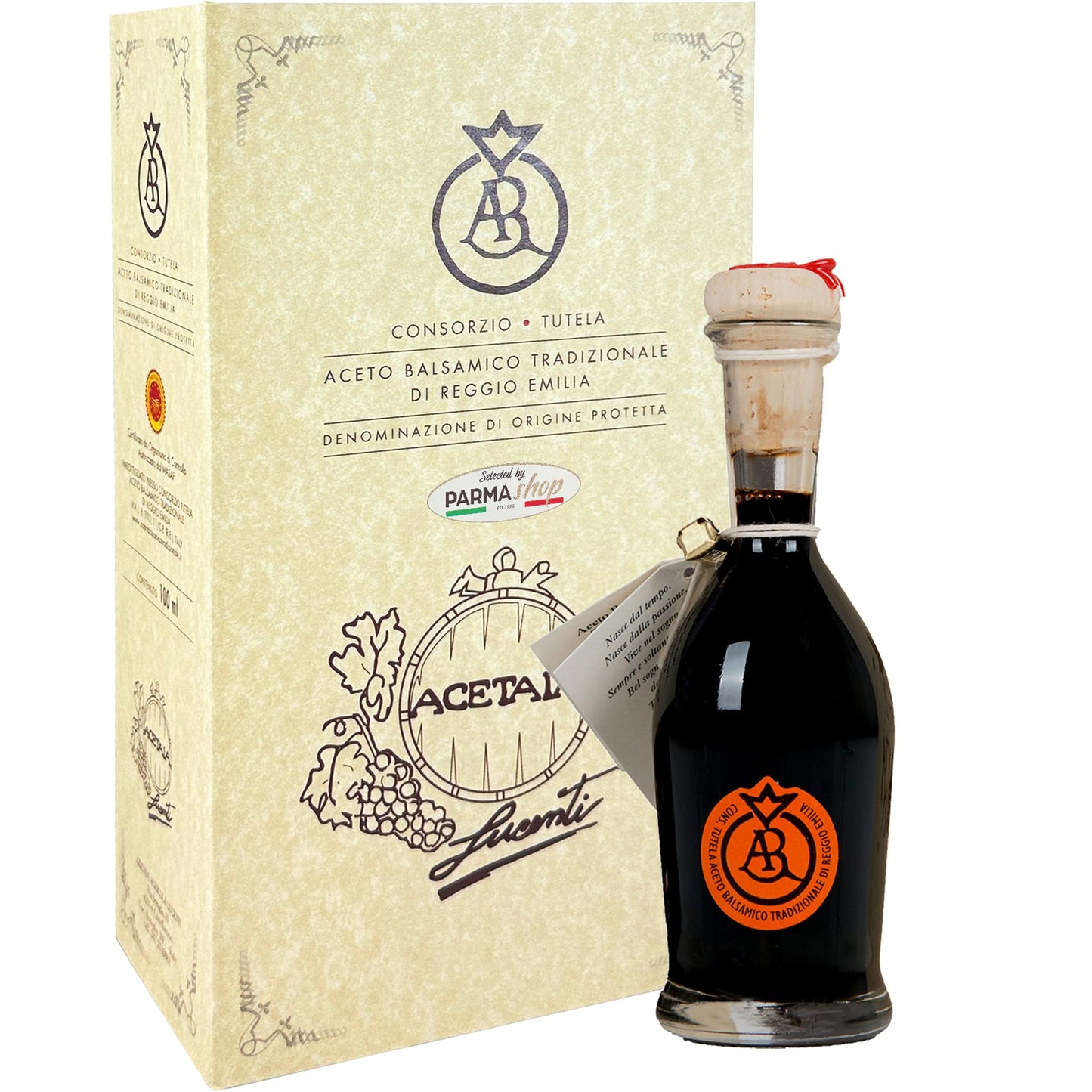 Traditional Balsamic Vinegar Of Reggio Emilia Pdo - Aragosta (Lobster Label) - More Than 12 Years - Selected By Parmashop