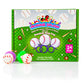 Imagine Splash Baseball Ring Pops – Grape-Flavored Candy Treats – Pack of 24 – Individually Wrapped Party Favors