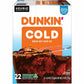 Dunkin Donuts Brew K-Cup  Pod Over Ice  Keurig Single Serve K-Cup Pods  22 Count - Smooth - K-Cup  Pod - Roasted  Arabica - Kosher - 22 / Pack