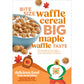Kashi Breakfast Cereal  Whole Grain  Vegan  Maple Waffle Bites  12.7oz Box (1 Box)